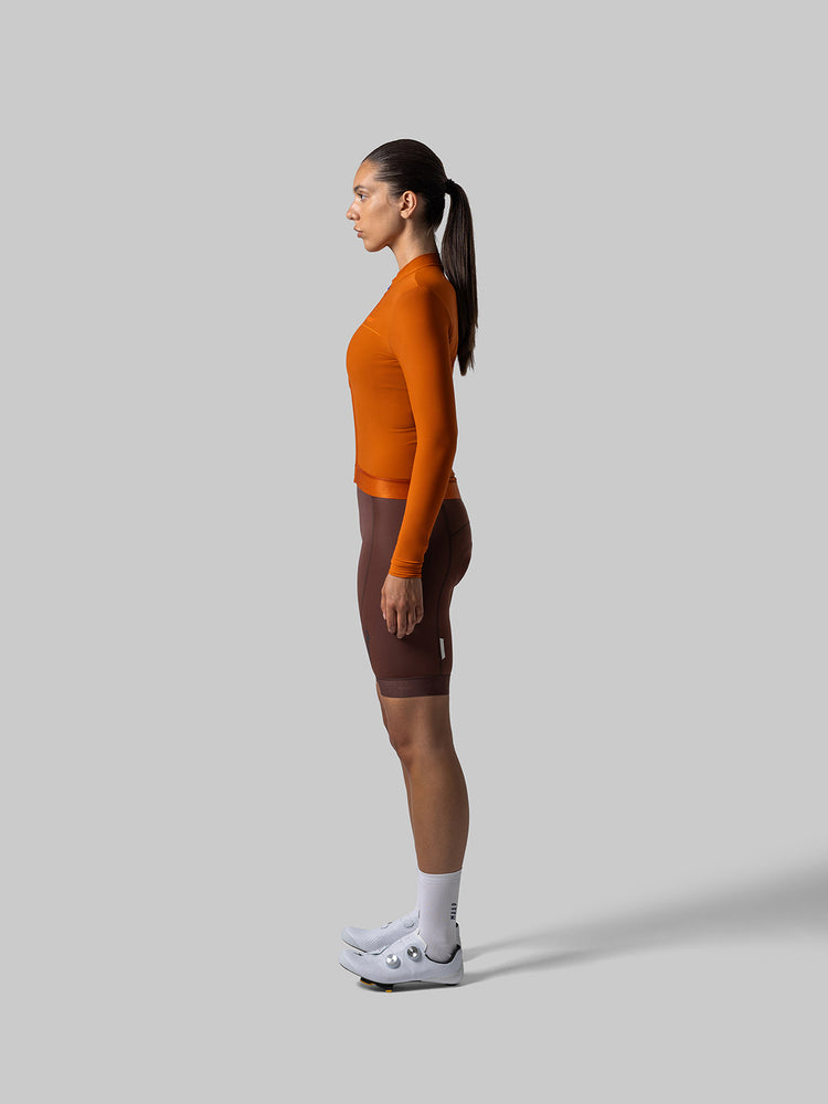 Women's Training Thermal LS Jersey - Rust
