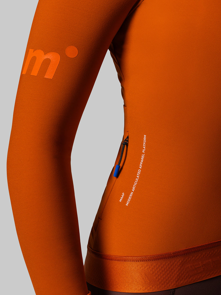 Women's Training Thermal LS Jersey - Rust