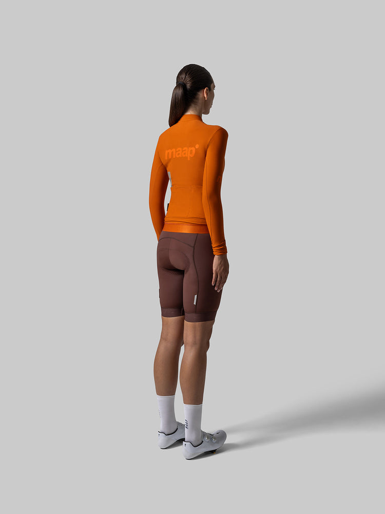 Women's Training Thermal LS Jersey - Rust