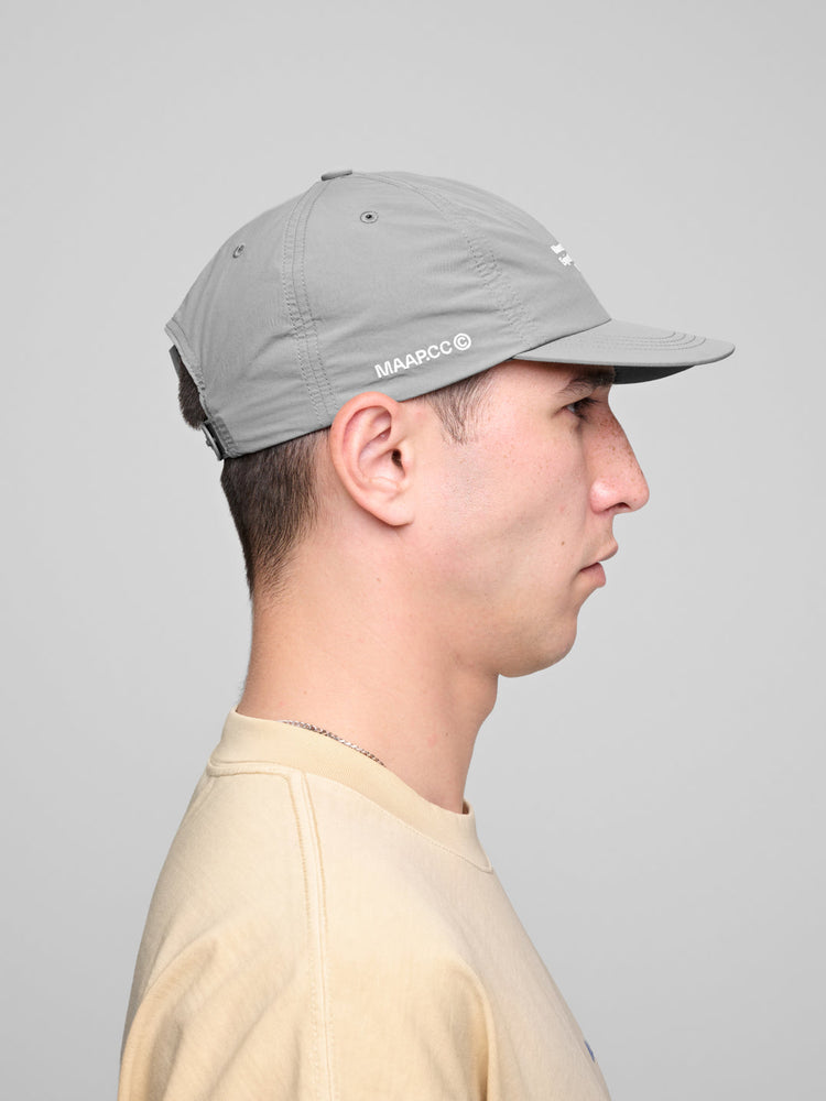 CC Nylon 5 Panel Cap - Grey