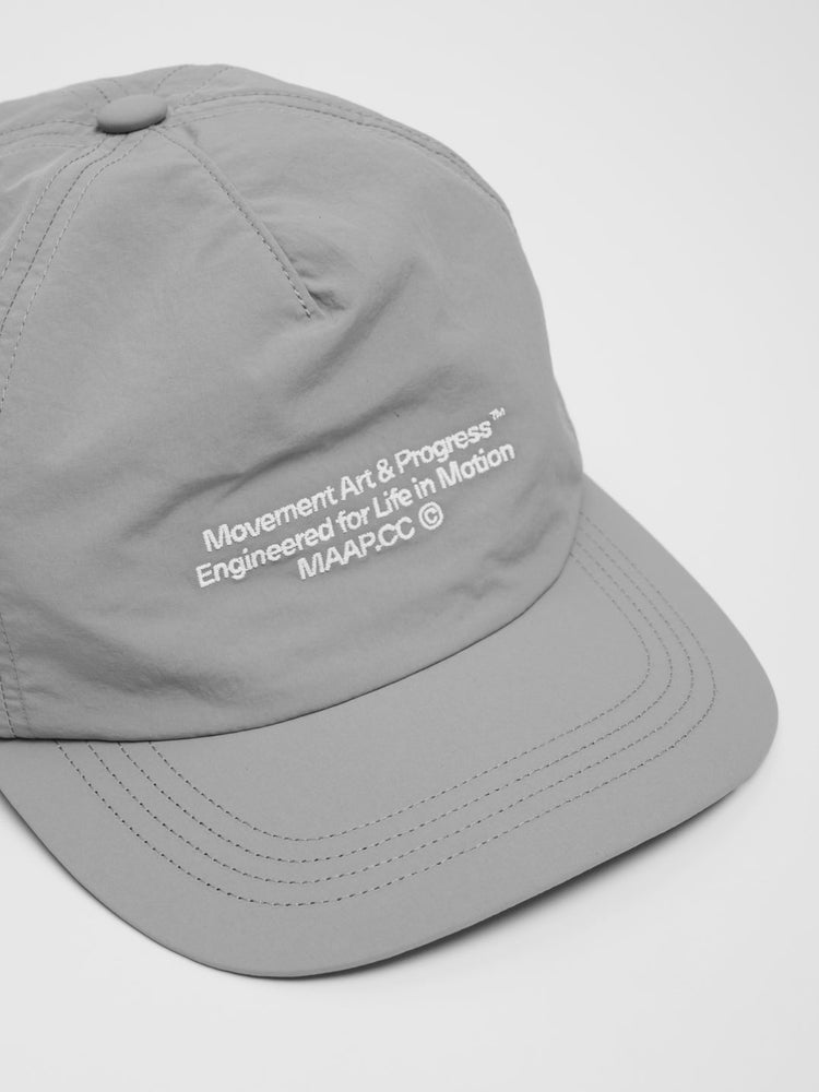 CC Nylon 5 Panel Cap - Grey