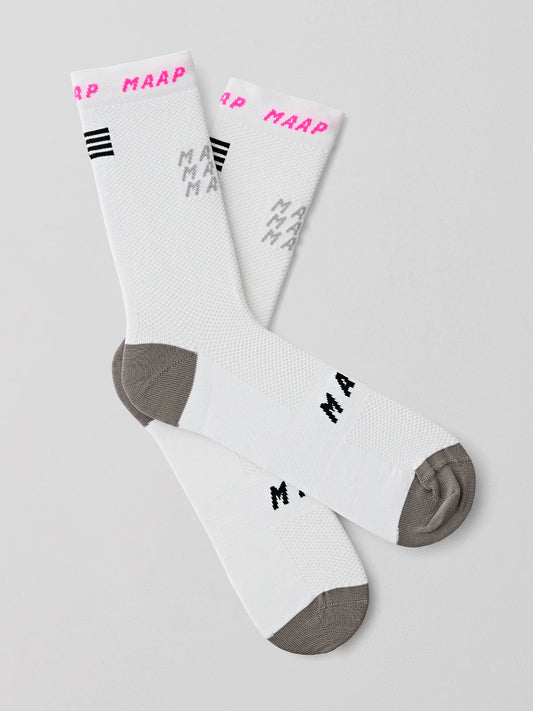 Eclipse Sock - White/Morel