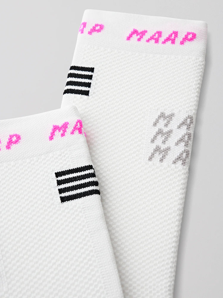 Eclipse Sock - White/Morel