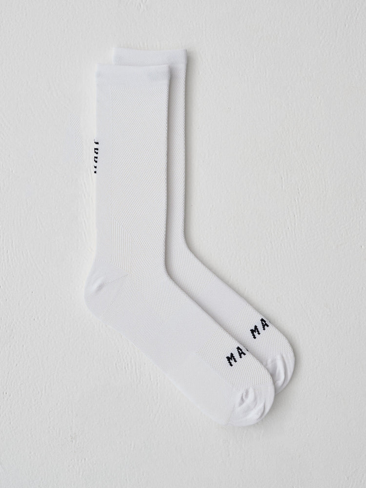 Division Mono Sock - Long - White