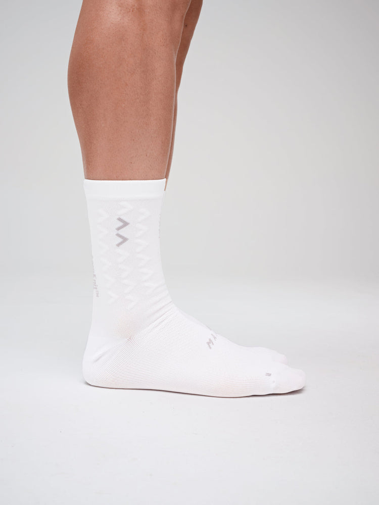 AeroKnit Sock White