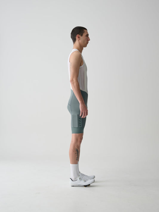 Men's Team Bib Evo Cargo - Balsam Green