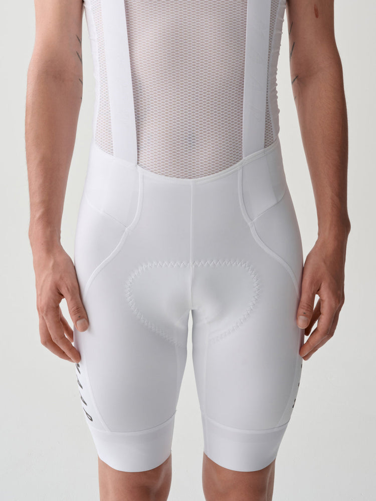 Men's Team Bib Evo Cargo - White