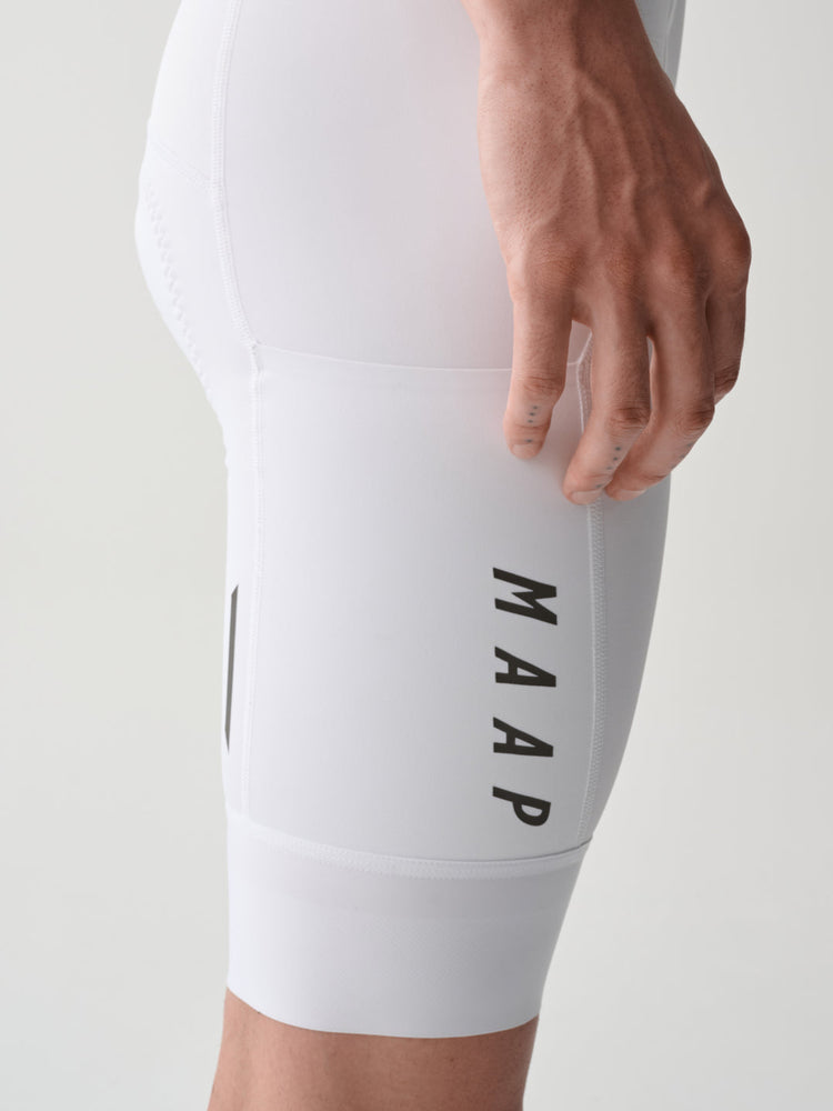 Men's Team Bib Evo Cargo - White