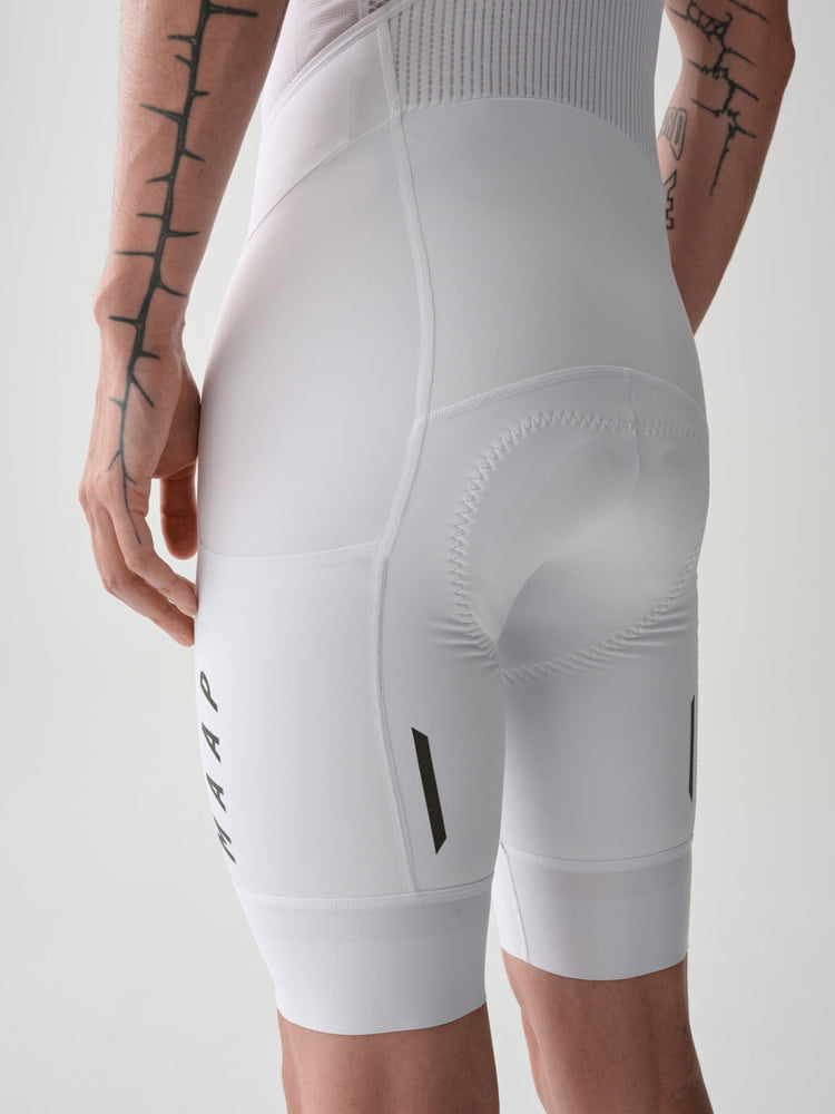 Men's Team Bib Evo Cargo - White