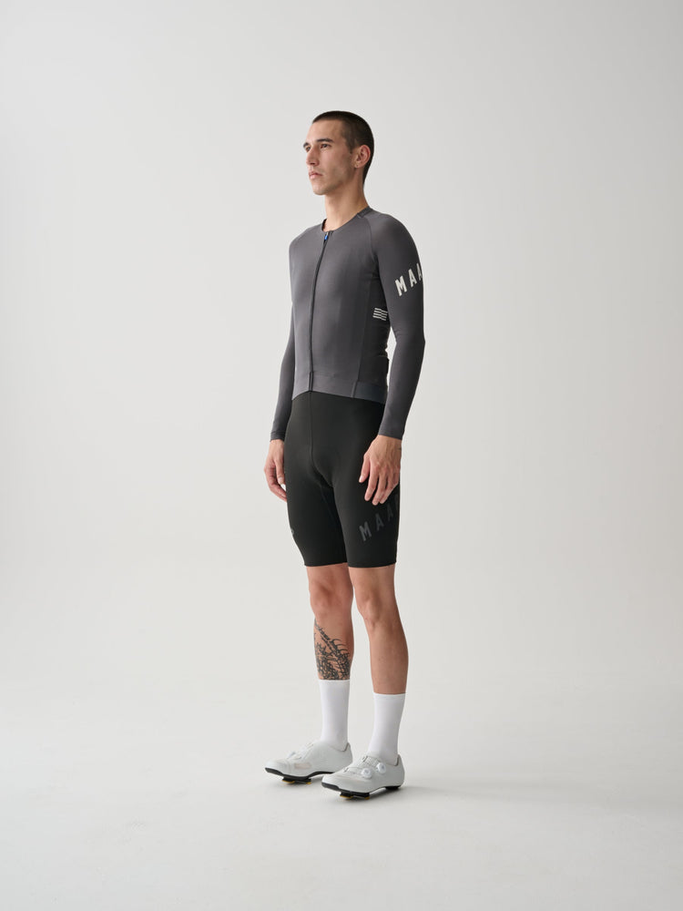 Men's Aeon Bib Short - Black/White