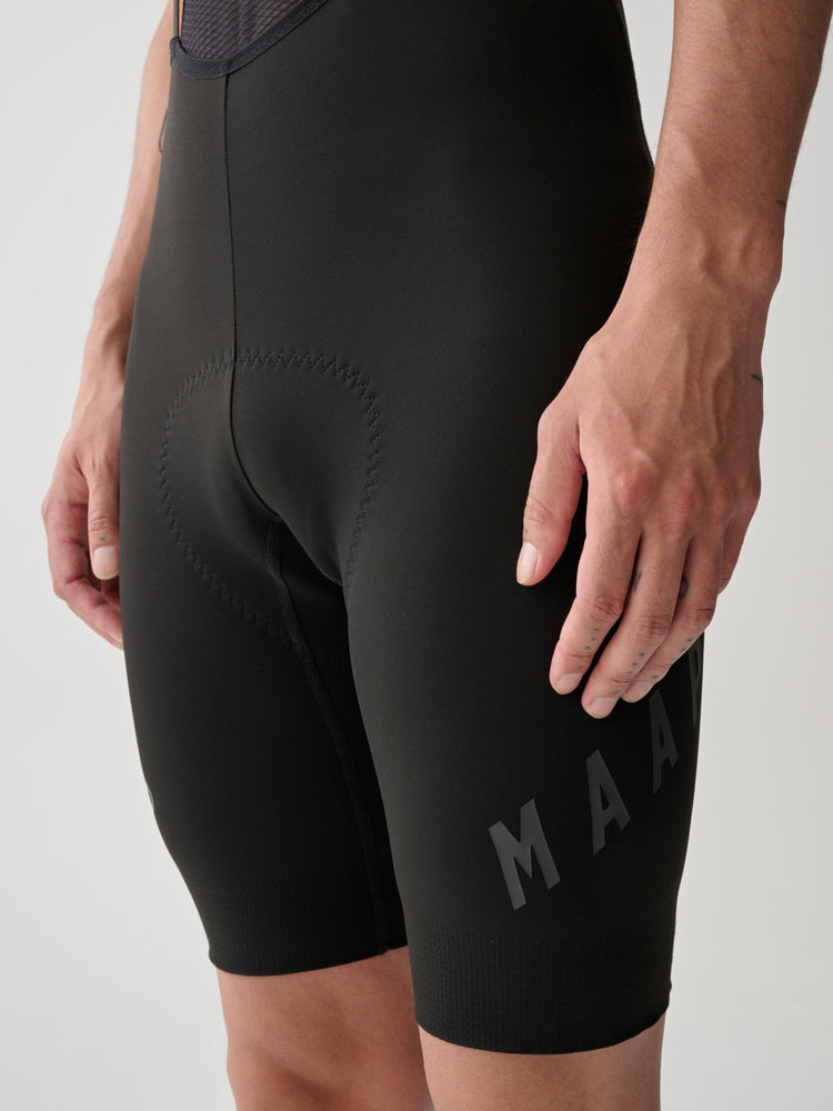 Men's Aeon Bib Short - Black/White