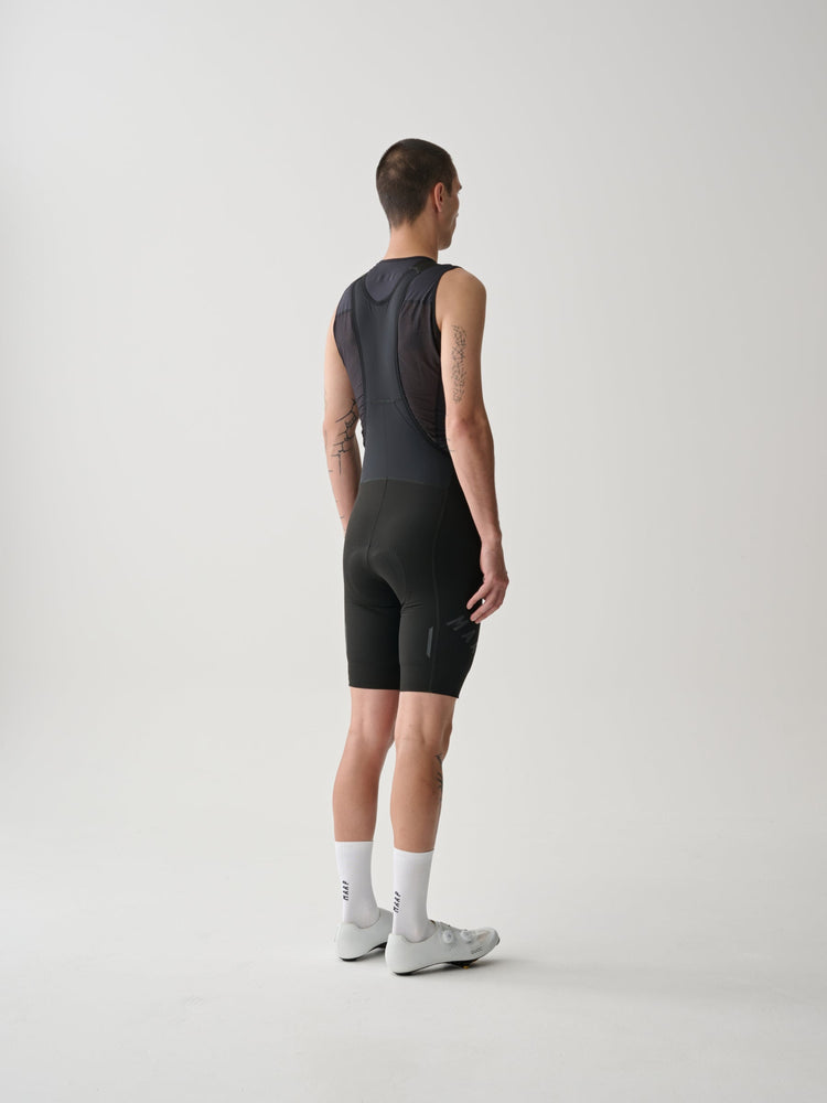 Men's Aeon Bib Short - Black/White