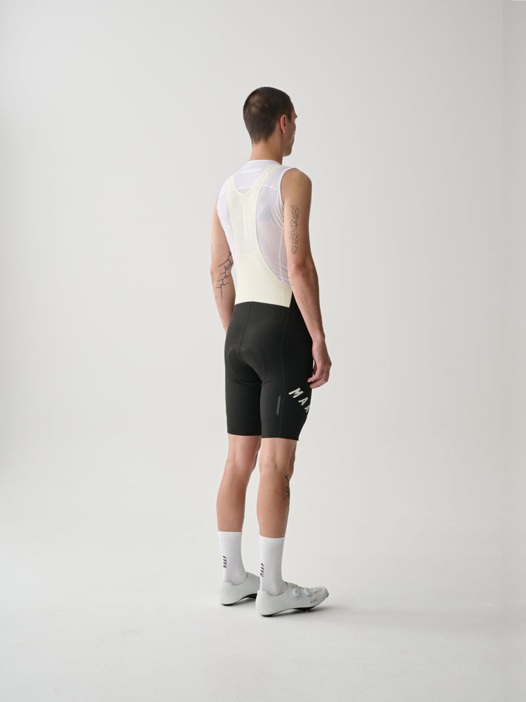 Men's Aeon Bib Short - Black/White