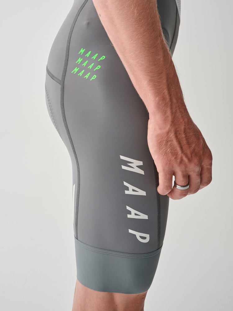 Men's World Tour Team Bib Evo - Shadow/White