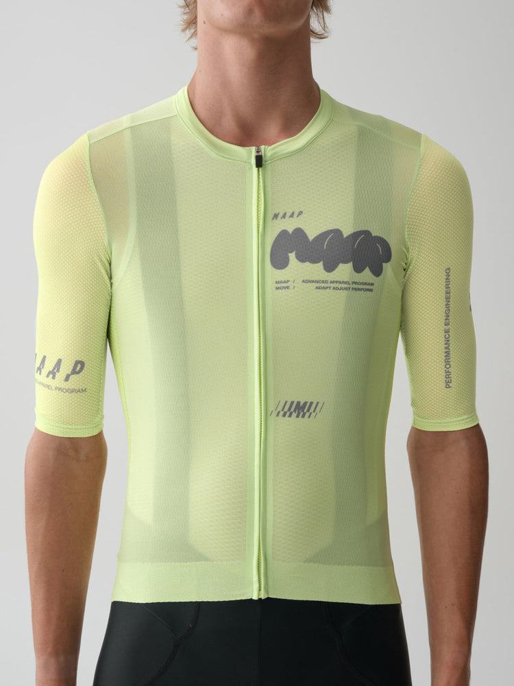 Men's Aerate Pro Air Jersey 3.0 - Shadow Lime
