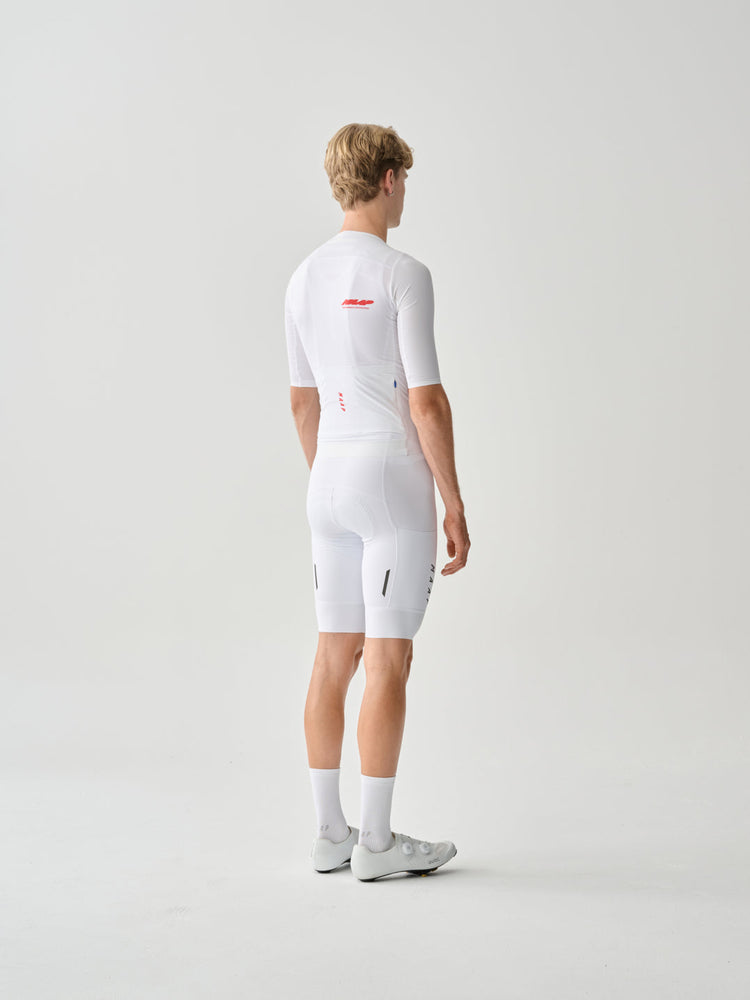 Men's Eclipse Pro Race Jersey - White/Infrared
