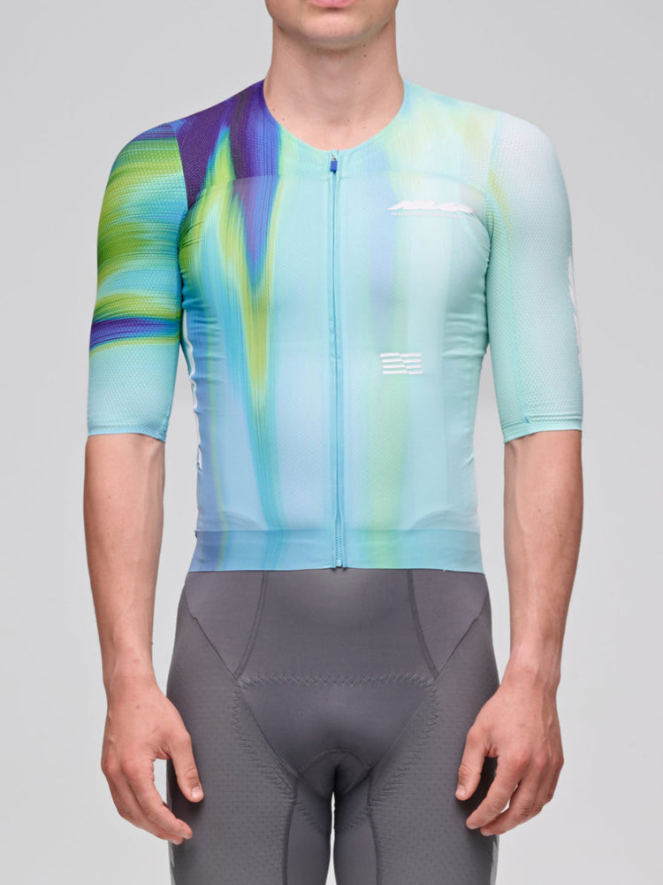 Men's Solar Pro Race Jersey - Green Flash