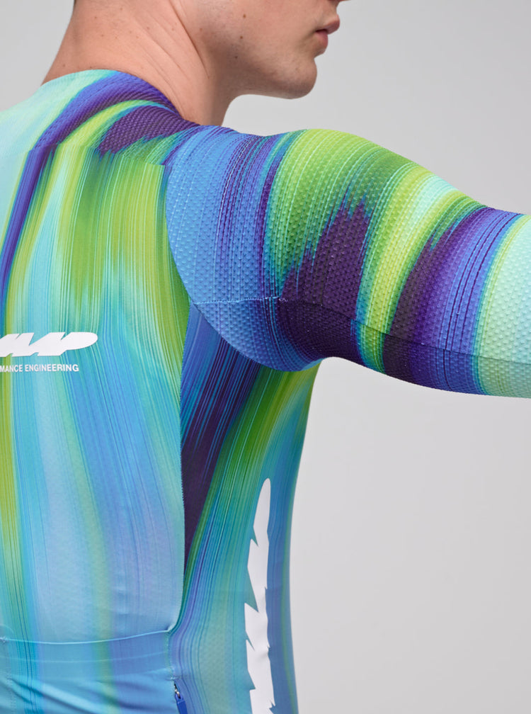 Men's Solar Pro Race Jersey - Green Flash