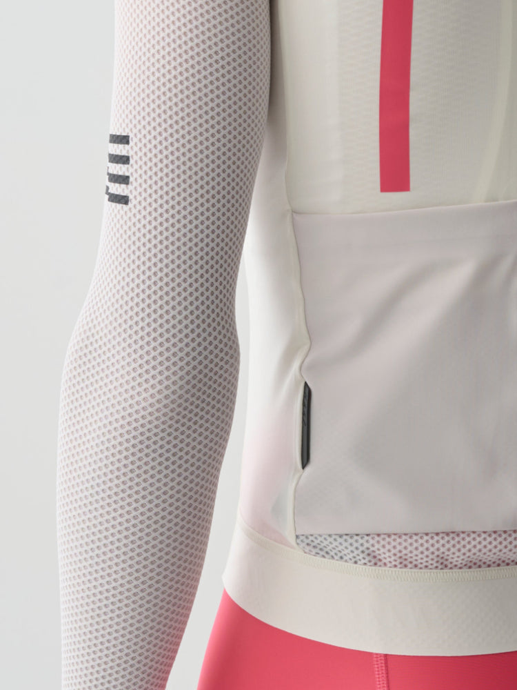 Men Evade Pro Base LS Jersey 2.0 Chalk