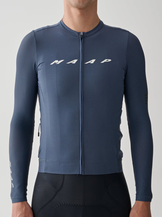 Men's Evade Pro Base LS Jersey 2.0 - Midnight