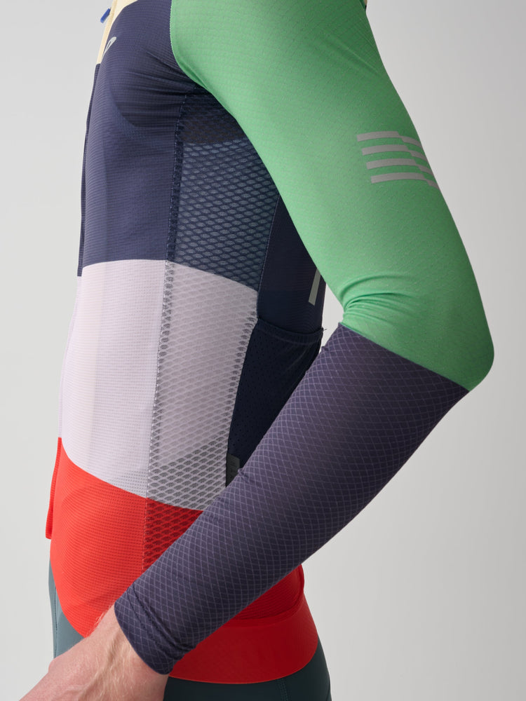 Men's Level Pro Air LS Jersey 2.0 - Navy Mix