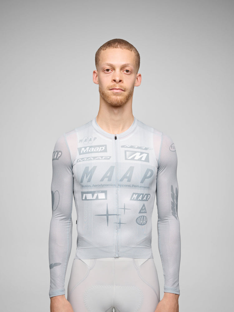 Drome Pro Air LS Jersey 3.0 - Ice Grey