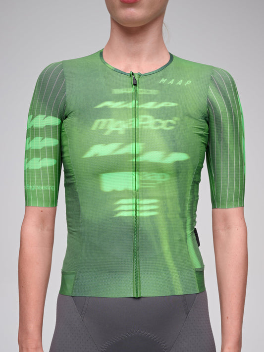 Women's Pro Aero Jersey - Neptune Green
