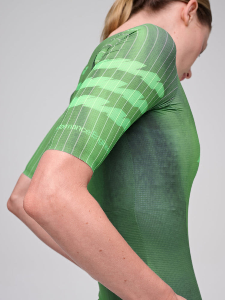 Women's Pro Aero Jersey - Neptune Green