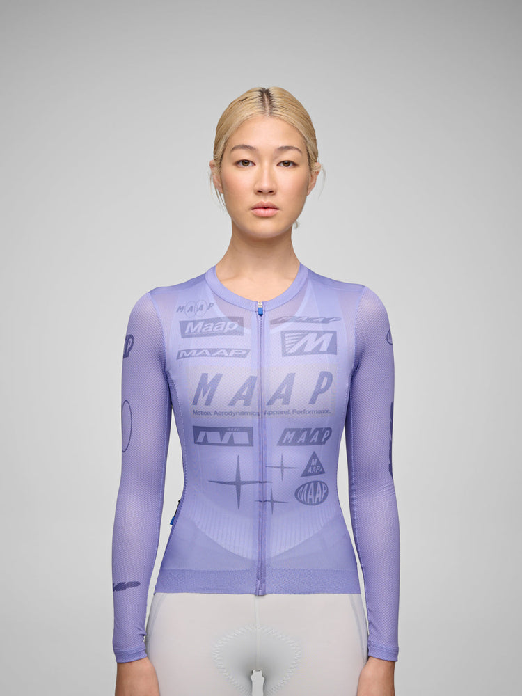 Women's Drome Pro Air LS Jersey 3.0 - Lavender
