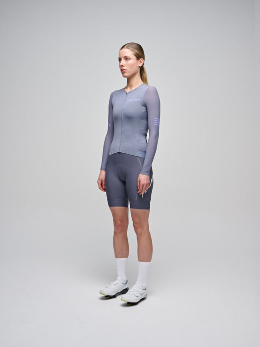 Women's Emerge LS Jersey - Galaxy Blue