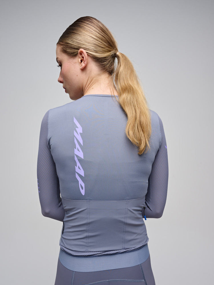 Women's Emerge LS Jersey - Galaxy Blue