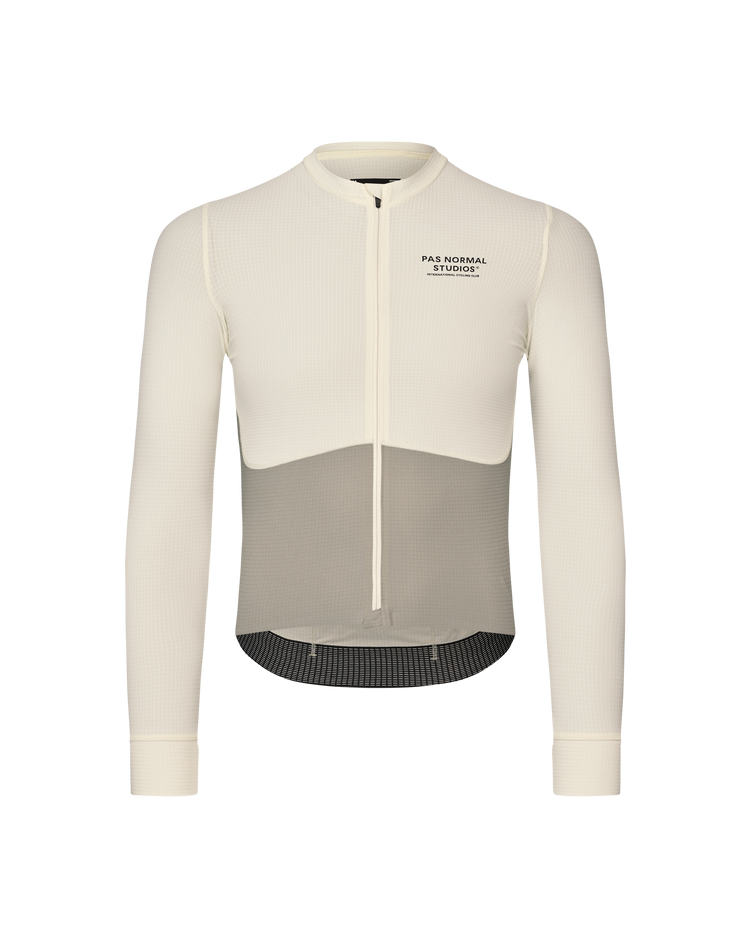 Men's Mechanism Pro LS Jersey - Off White / Light Grey