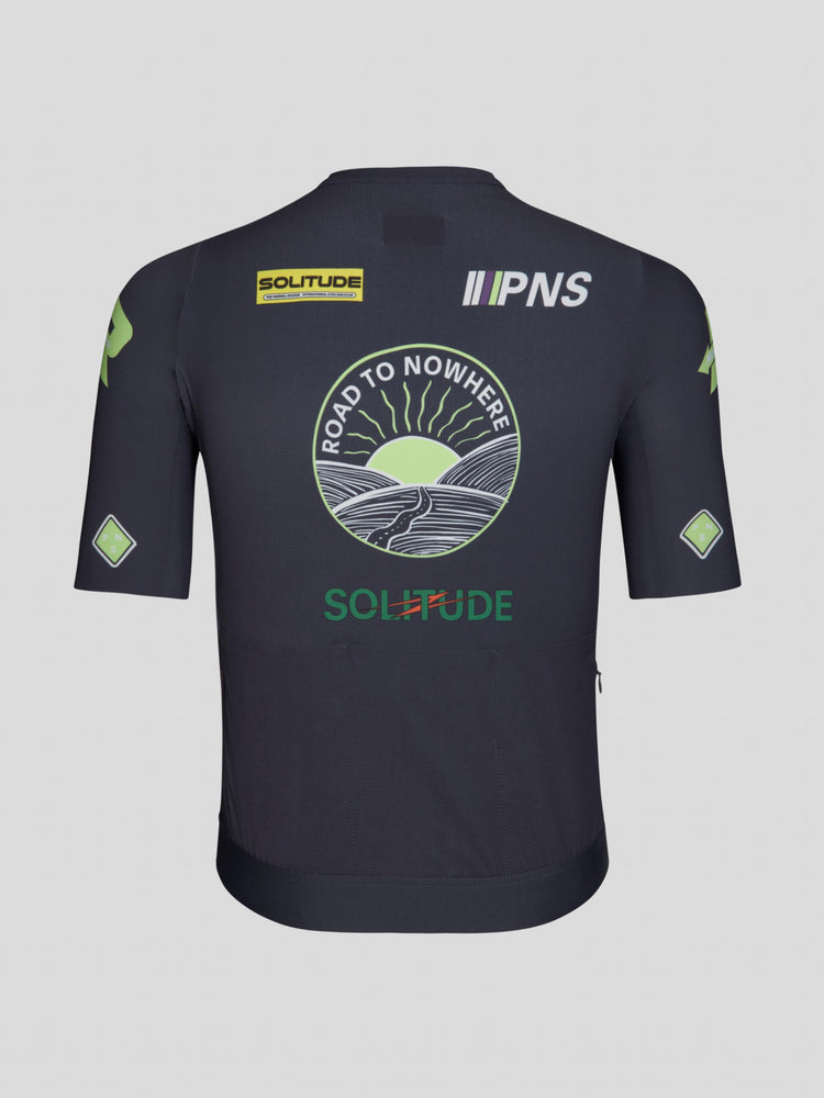 Solitude Jersey-logo voor heren - diepgrijs