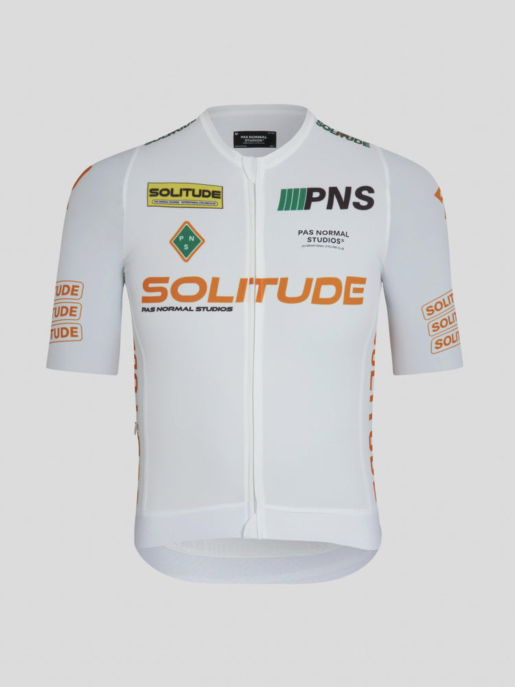 Men's Solitude Jersey Logo - White