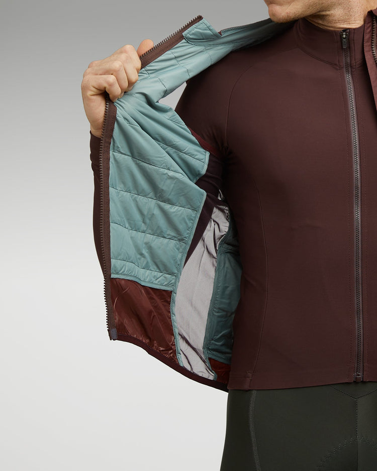 Insulated Gilet - Dark Wine