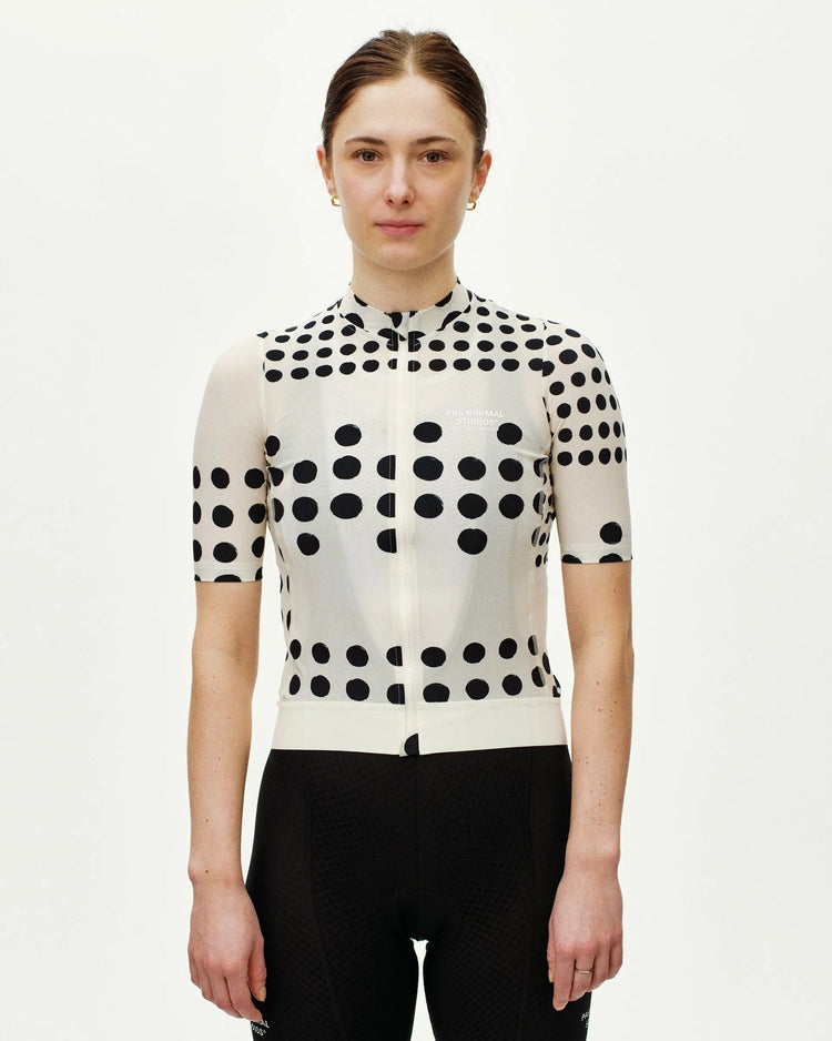 Women's Essential Jersey - Dot Off White