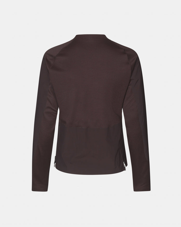 Camiseta técnica de manga larga Escapism para mujer - Rojo oscuro