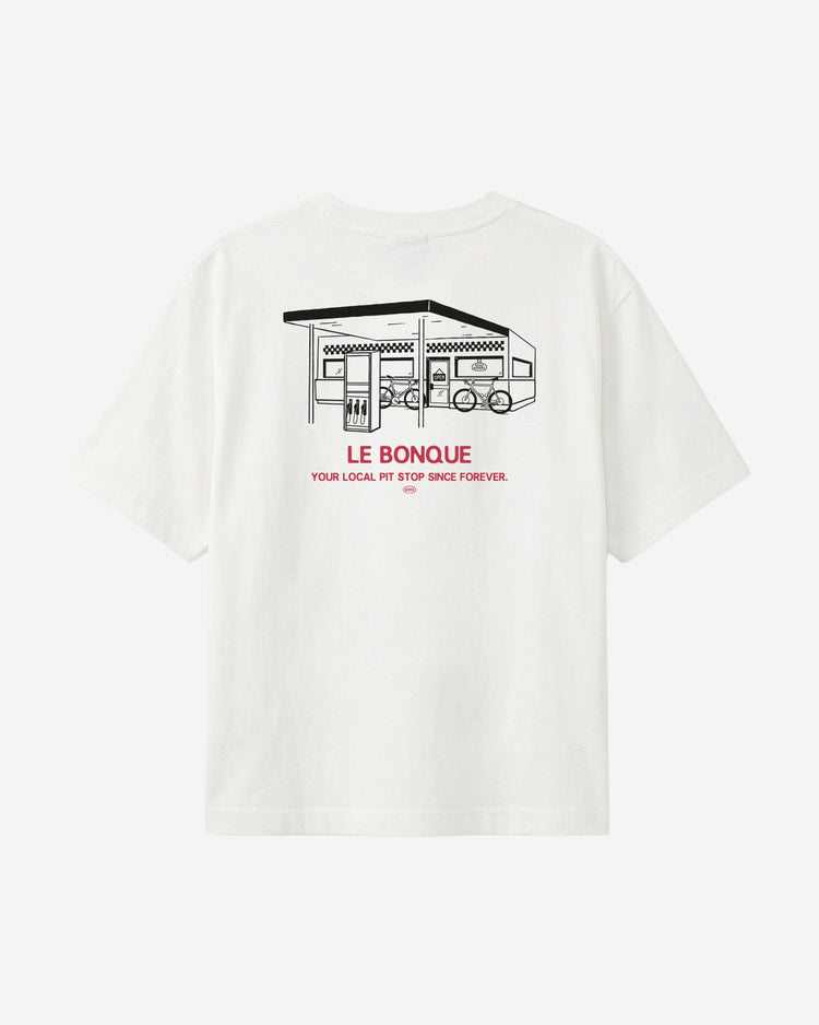 Pit Stop T-shirt - White