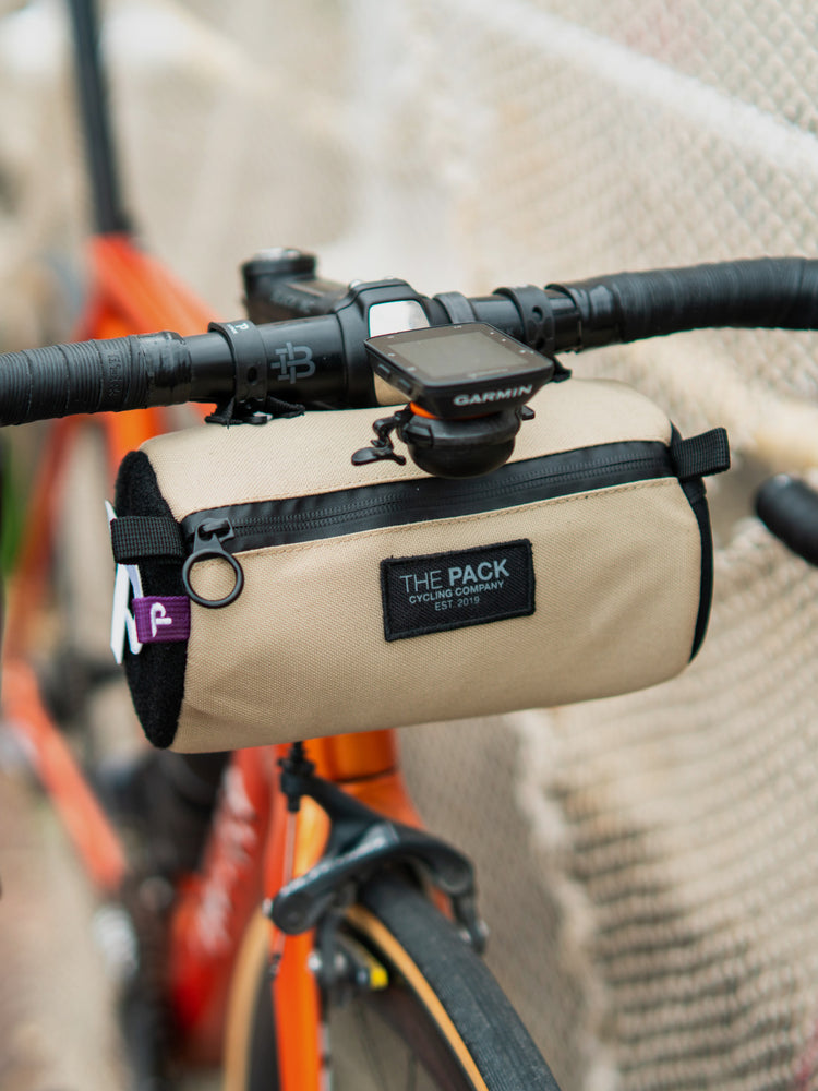 Snack Bag | Handlebar Bag - Gravel dust