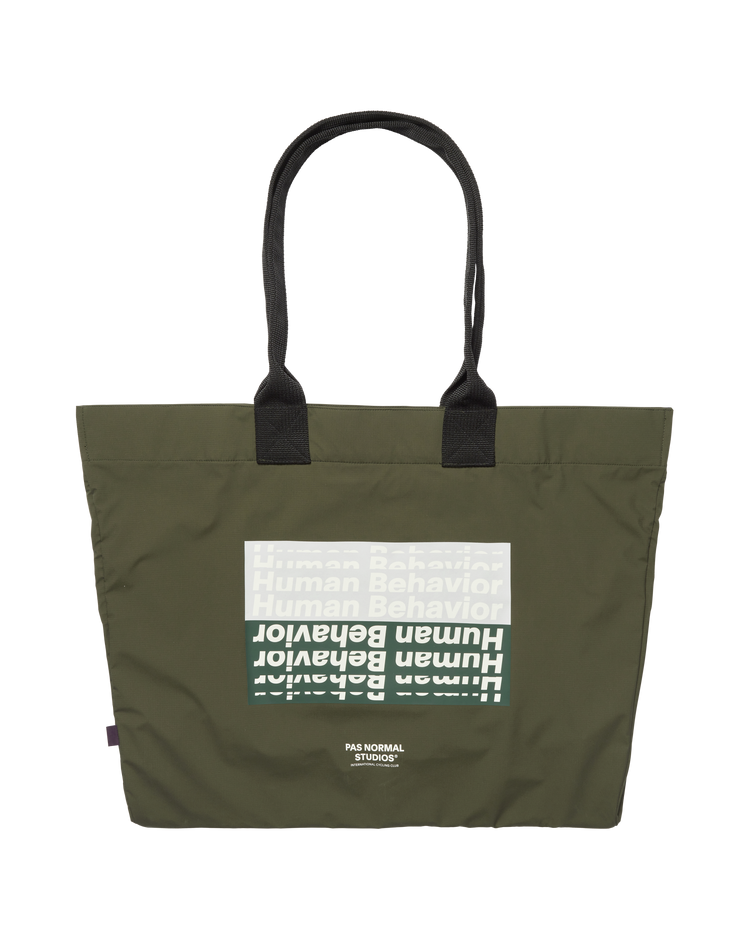 T.K.O Shield Tote Bag - Olive