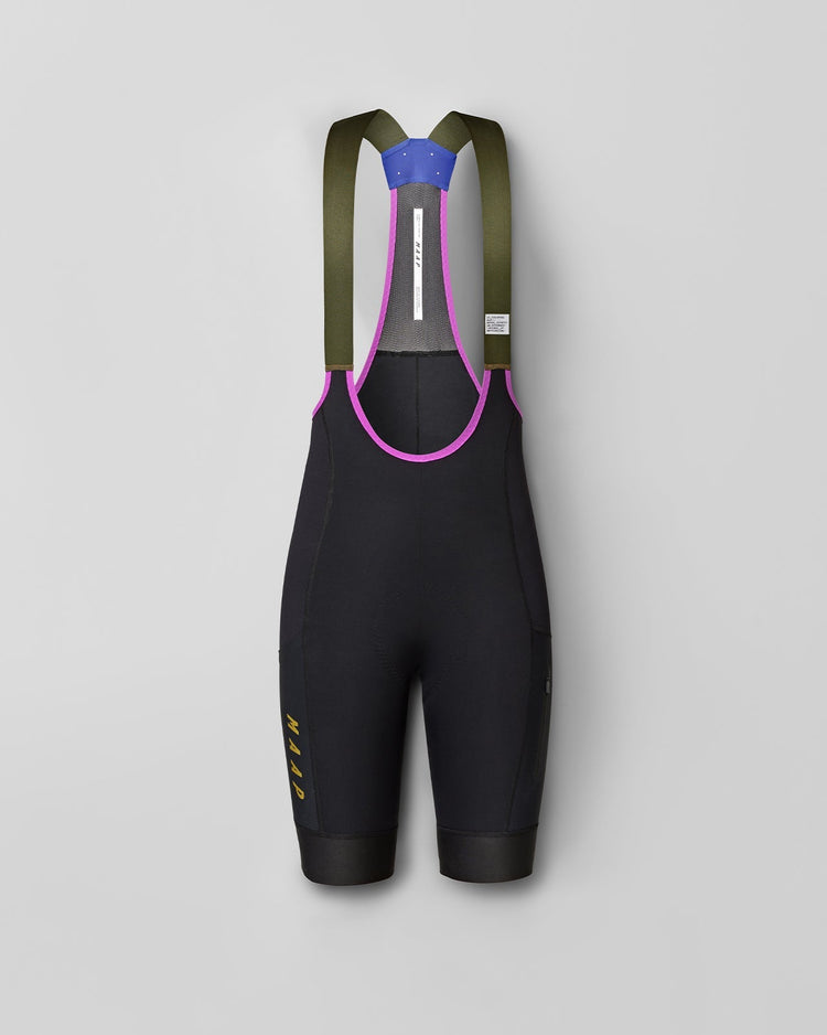 Men's Alt Road Cargo Bib - Black