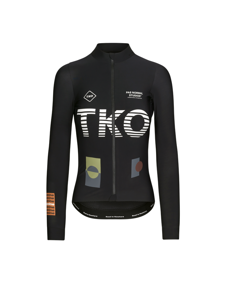 Women's T.K.O. Mechanism Long Sleeve Jersey - Black