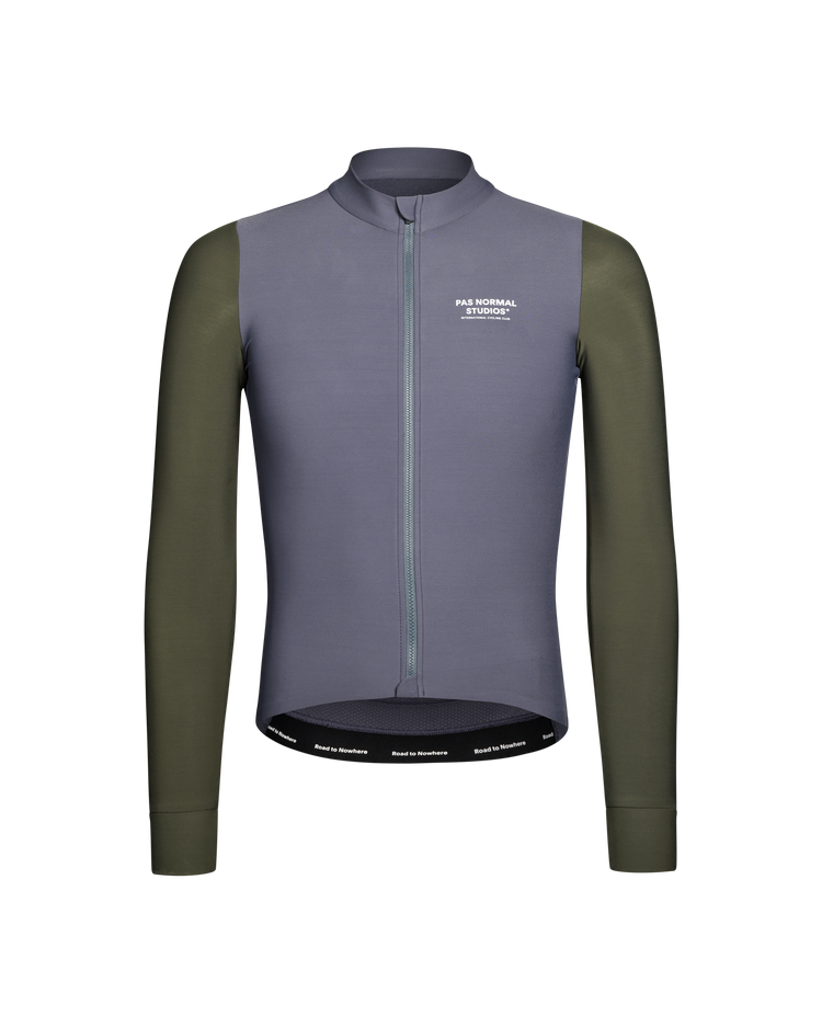 Men's Mechanism LS Jersey - Steel/Dark Olive