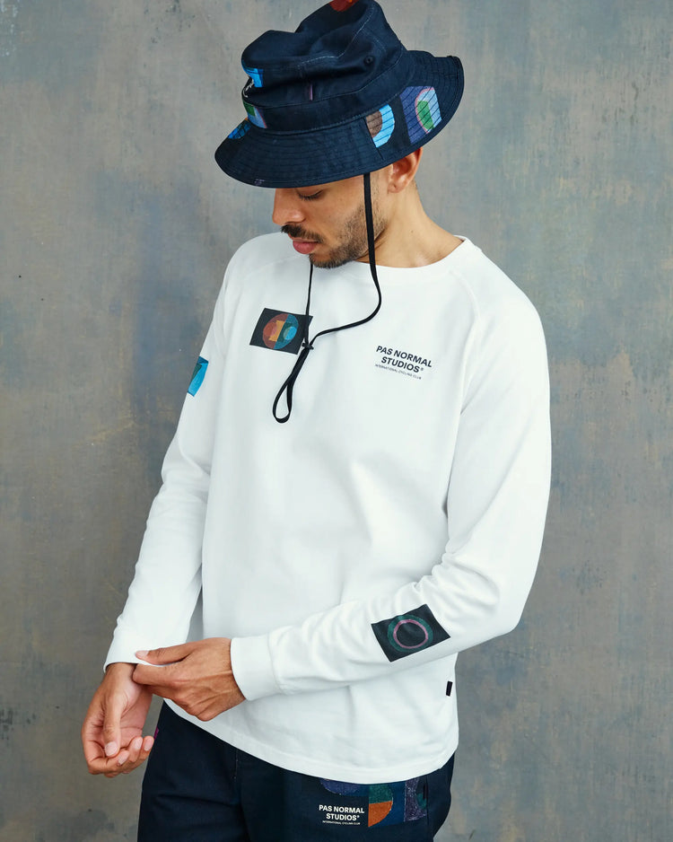 T.K.O. Off-Race Long Sleeve T-Shirt - White