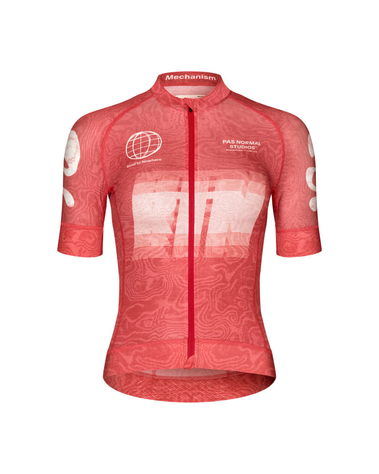 Women's Mechanism Logo Jersey - Classic Red