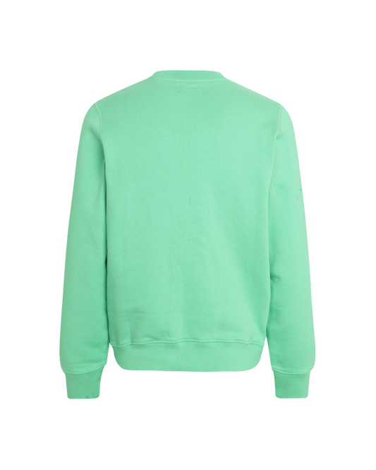 Off-Race Logo Sweatshirt — Light Emerald