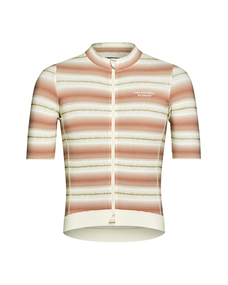 Men's Essential Jersey - Off White Stripe