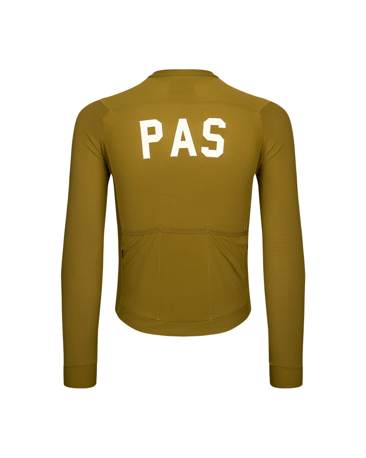 Men's Mechanism Pro Long Sleeve Jersey - Khaki Green