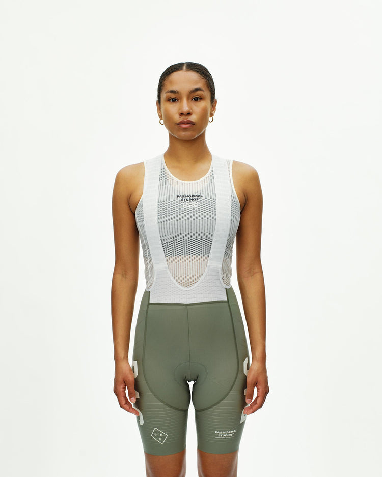 Women's Mechanism Pro Bibs - Grey Moss