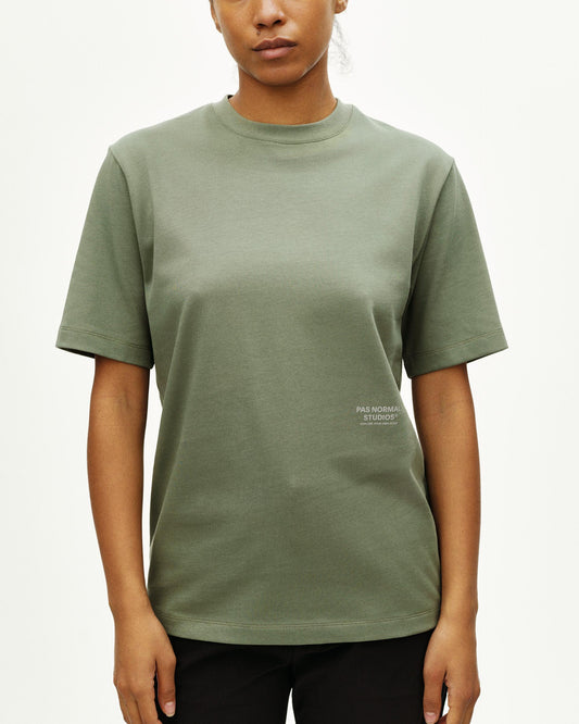 Off-Race T-shirt - Dark Celeste